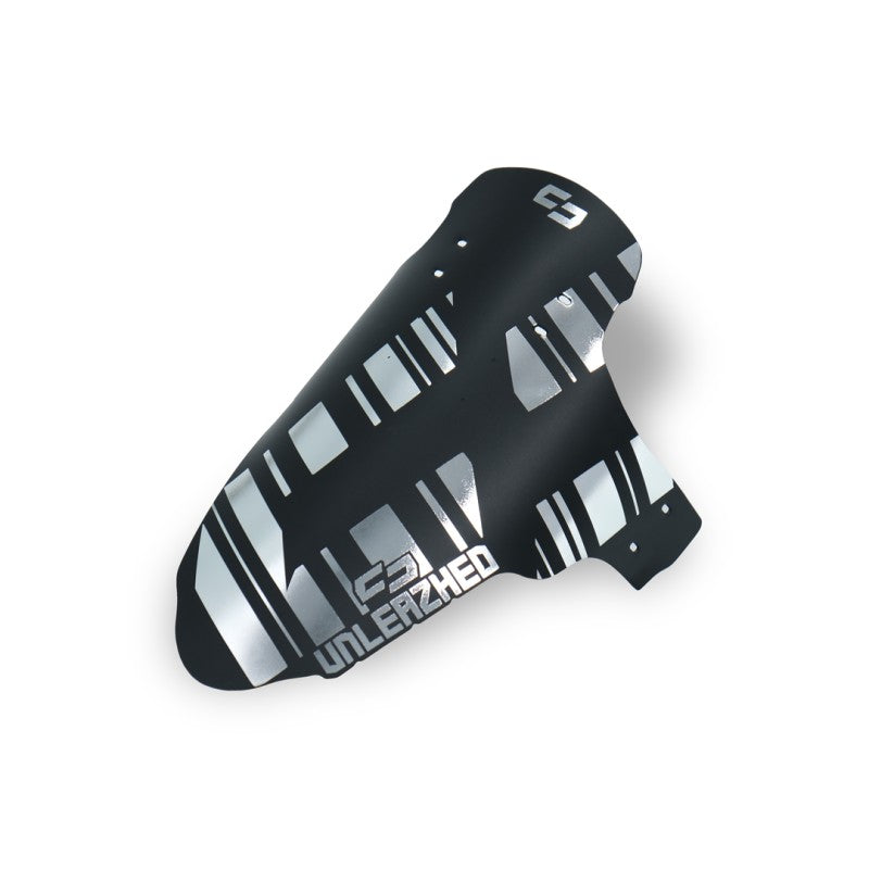 Tapabarro Bicicleta M01 Unleazhed Negro Cromado