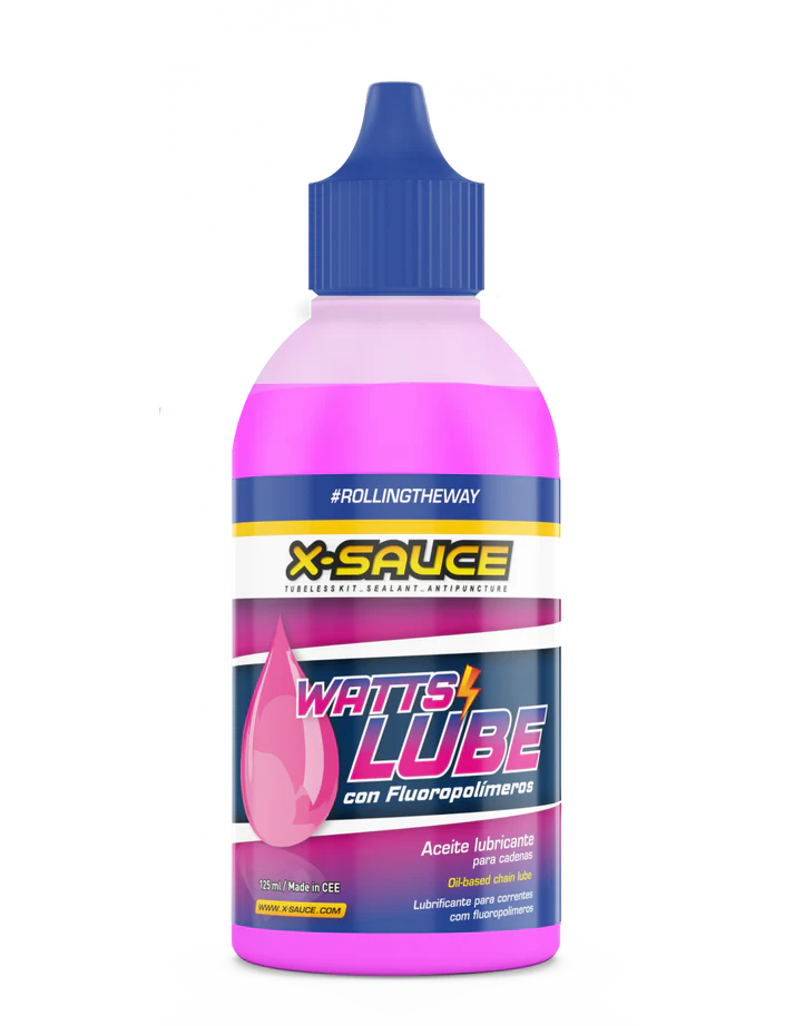 Lubricante X-Sauce Watts Lube Aceite para cadenas – 125ml Biodegradable