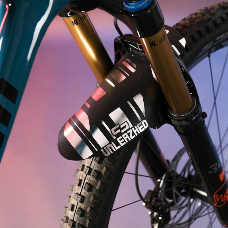 Tapabarro Bicicleta M01 Unleazhed Negro Cromado