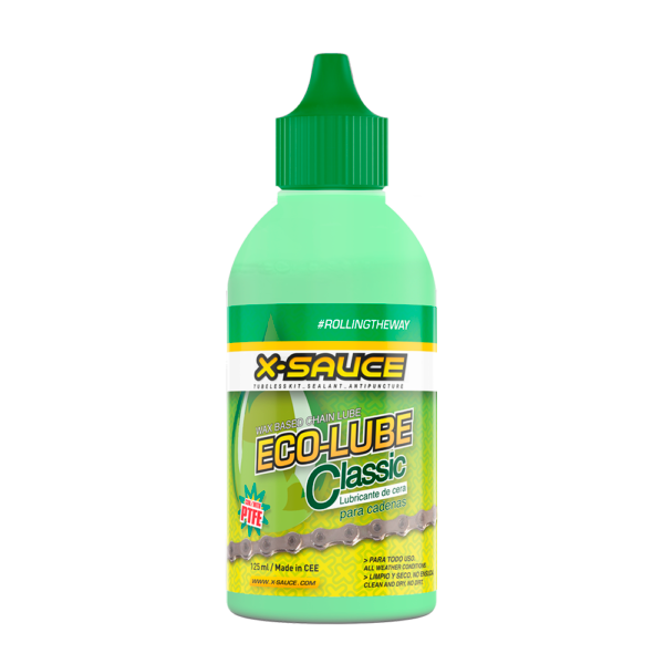 ECO-LUBE LUBRICANTE BIODEGRADABLE DE CERA PARA CADENAS 125 ML