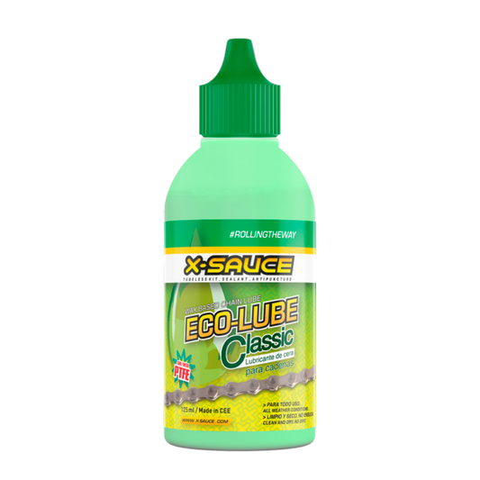 ECO-LUBE LUBRICANTE BIODEGRADABLE DE CERA PARA CADENAS 125 ML