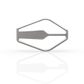 Cubre Caliper Silver